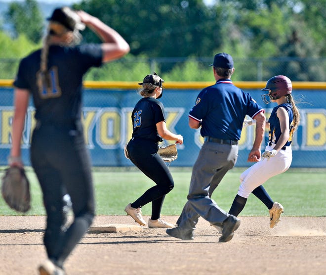 Eastern York vs. Kennard-Dale during softball action at Eastern York High School in Lower Windsor Township, Thursday, May 2, 2024. Kennard-Dale would win the game 14-5. (Dawn J. Sagert/The York Dispatch)