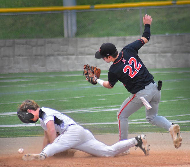 Red Lion baseball rallied from a slow start to win 7-2 over Northeastern in a York-Adams Division I baseball game Wednesday, April 10, 2024, at Red Lion High School.