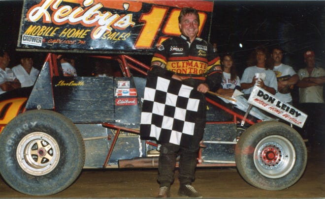 Steve Smith is shown here after one of his confirmed 266 sprint wins.